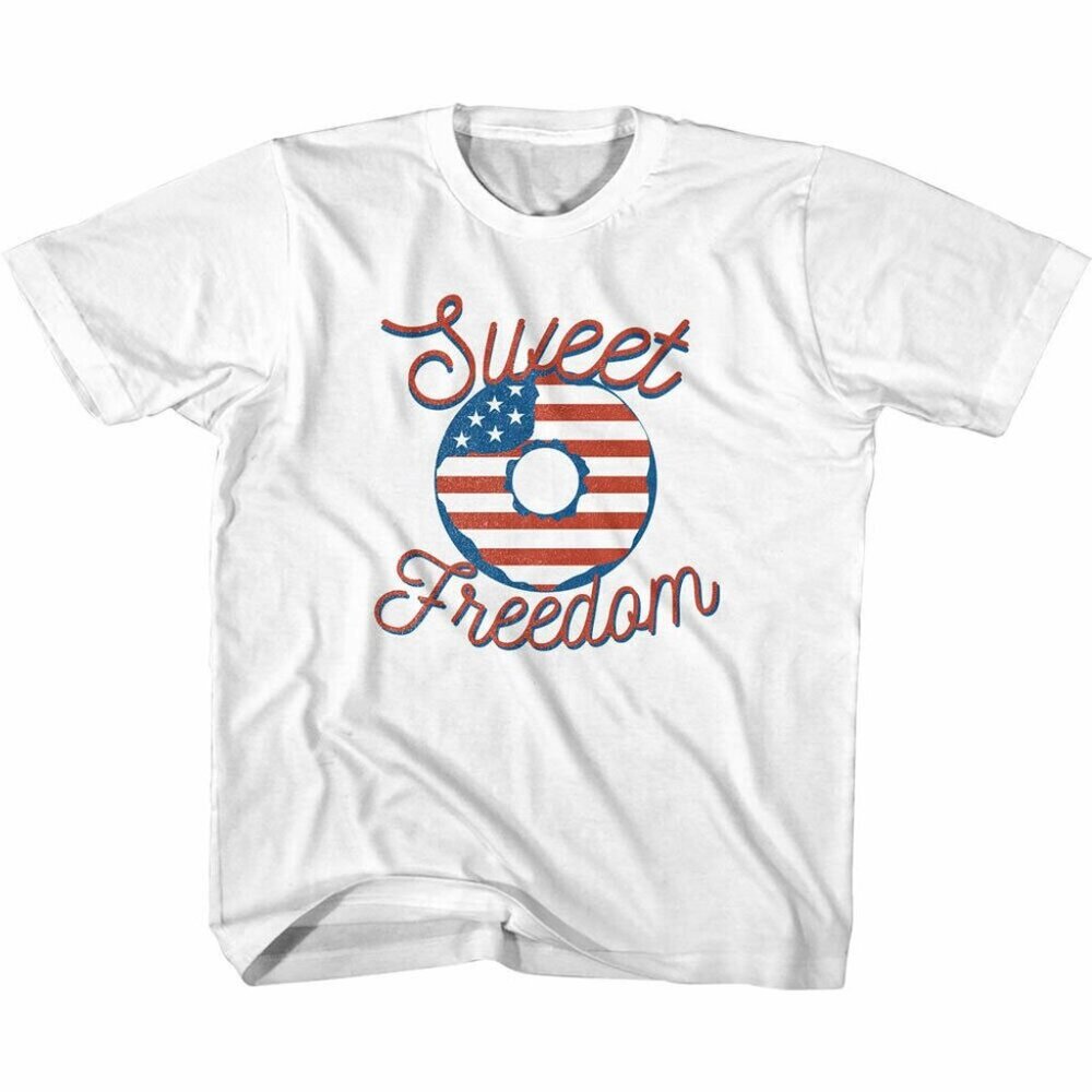 American Society Sweet Freedom Donut Flag July 4th Patriotic Summer Gift 05